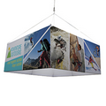 8' Square EuroFit Fabric Hanging Banner Kit